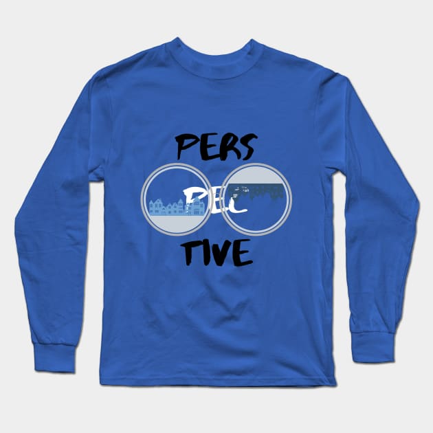 Perspective Long Sleeve T-Shirt by UmarGhouse